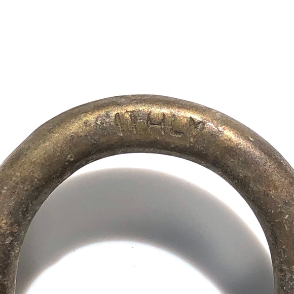 lot of 5 Vintage Brass Rigging Swivel Snap Clasp Hook Clip Made Italy and Japan - Picture 8 of 8